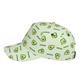 thumbnail image 3 of Xecao Green Avocado for Baseball Cap: Unisex, crafted from classic polyester twill fabric, featuring a soft unconstructed design, 3 of 5