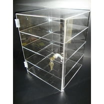 Displays2buy. 12" x 12" x 16" Locking Security Showcase Safe Box Acrylic Countertop Display Case