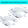 thumbnail image 2 of XIRQI 4Pcs Mouth Guard for Clenching Teeth at Night,Custom-Fit Mouthguards for Grinding of Teeth,Effective Night Mouth Guards for Teeth Grinding with Case, 2 of 4