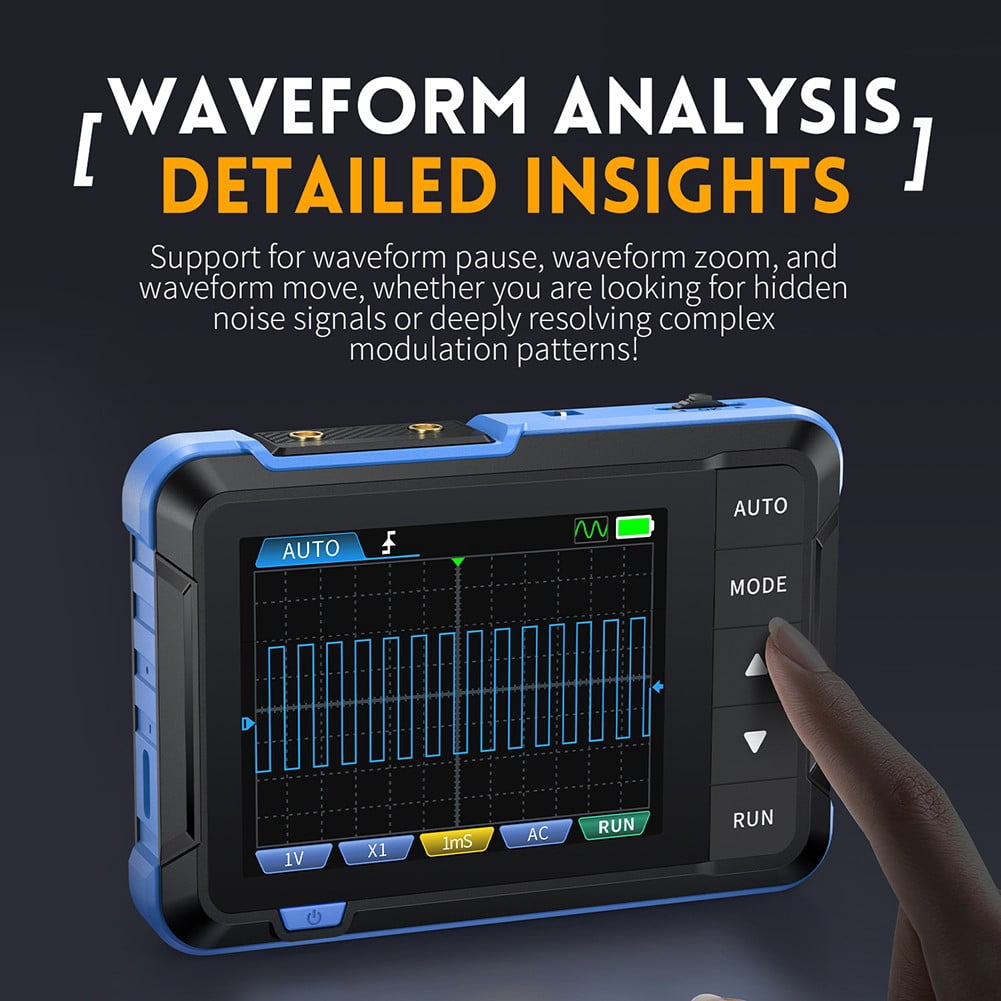 DSO153 Digital Portable Oscilloscope Signal 2in1 1MHz Bandwidth