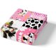 thumbnail image 5 of Vaca Funda Nórdica King Pink Cow Print Bedding Set, Kawaii Animal Comforter Cover, 5 of 6
