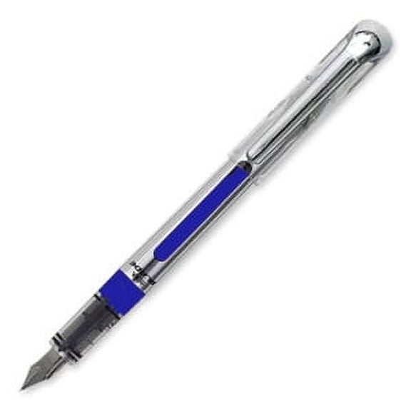 The BLADE sealed fountain pen - blue - by Itoya