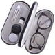 thumbnail image 2 of Estuche portátil 2 en 1 Qarigey Negro con espejo incorporado, 2 of 6