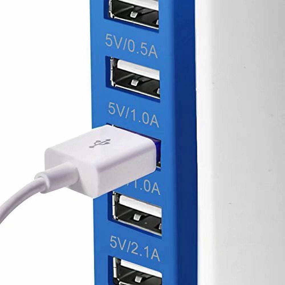Chargeur USB 6 Ports 30W - Station De Charge Rapide - Prise EU/US - Marque Générique