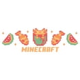 thumbnail image 2 of Womens Minecraft Axolotl and Food T Shirt, 2 of 4