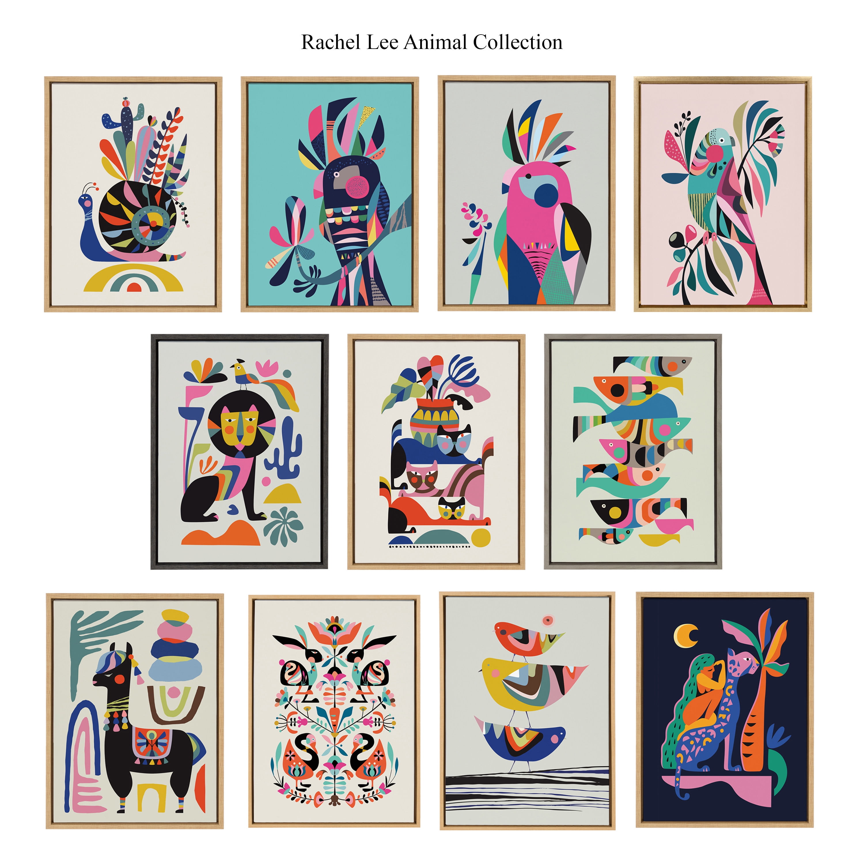 Kate and Laurel Sylvie Snail Framed Canvas Wall Art by Rachel Lee, 18x24 Natural, Abstract Wall Decor