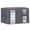 Gray, variant on 100L Jumbo Zippered Quilt Storage Bag for Closet King Comforter, pillow, bedding, Clothes, Blanket Organizers with Large Clear Window & Carry Handles Space Saver(16.9×23.6×13.7in)
