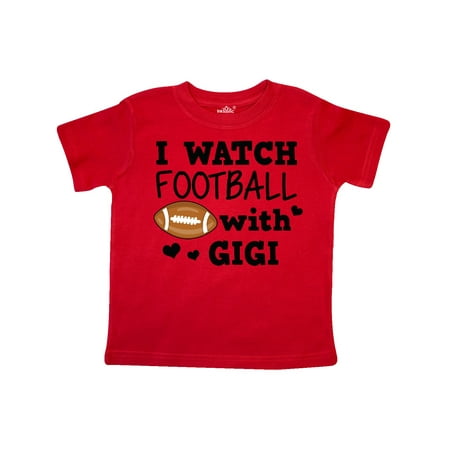 

Inktastic I Watch Football with My Gigi Gift Toddler Boy Girl T-Shirt