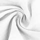 thumbnail image 5 of Playera Elvqul para Hombre sin Estampado Manga Corta Blanco Casual Solapa Abotonada Lino, 5 of 5