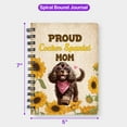 thumbnail image 5 of Proud Cocker Spaniel Mom Happy Mother's Day with Love Spiral Bound Journal Cockers Dog Lover Gifts 5x7in Spiral Notebook - 02003, 5 of 5