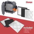 thumbnail image 6 of Xtreway Hepa Air Scrubber for Mold with 3-Stage Filtration 550CFM Negative Air Machine for Water Damege and Home Renovation, 6 of 7