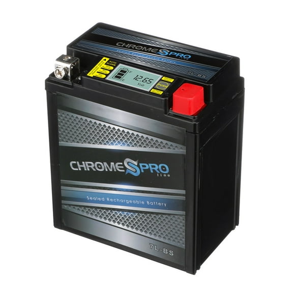 Chrome Pro Battery Ytx7L-Bs Igel Motorcycle Battery For Atk Electric Start 1996