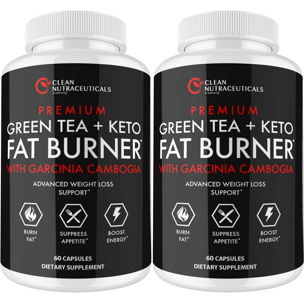 Green Tea Extract Capsules Egcg Garcinia Cambogia Raspberry Ketones Green Tea Ultra Fat Burner Pills Powerful Metabolism Booster For Weight Loss Energy And Heart Health 2 Bottles Walmart Com Walmart Com