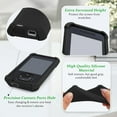 thumbnail image 3 of SUNMON Silicone Case for Dexcom G7 Receiver, Anti Slip Soft Protective Cover Suitable for G7 Device (Black), 3 of 7