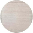 thumbnail image 1 of Ahgly Company Indoor Round Mid-Century Modern Silver Pink Solid Area Rugs, 8' Round, 1 of 6