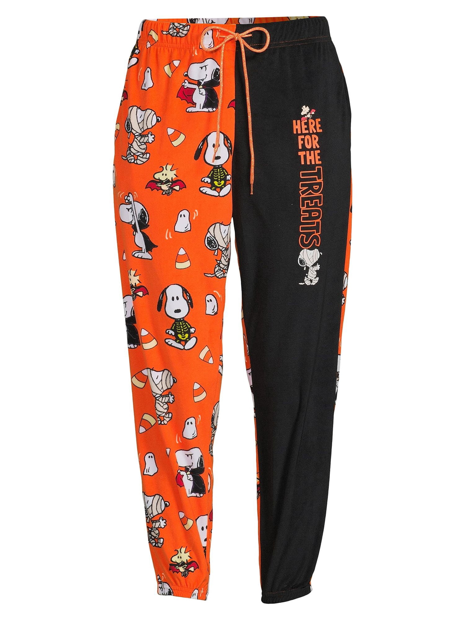 Peanuts Snoopy Women's and Women's Plus Halloween Joggers