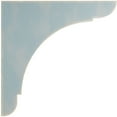 thumbnail image 3 of 1 3/4"W x 12"D x 12"H Extra Large Olympic Wood Vintage Decor Bracket, Driftwood Blue, 3 of 6