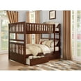 thumbnail image 2 of Lexicon Rowe Wood Full over Full Bunk Bed with Storage Boxes in Dark Cherry, 2 of 4