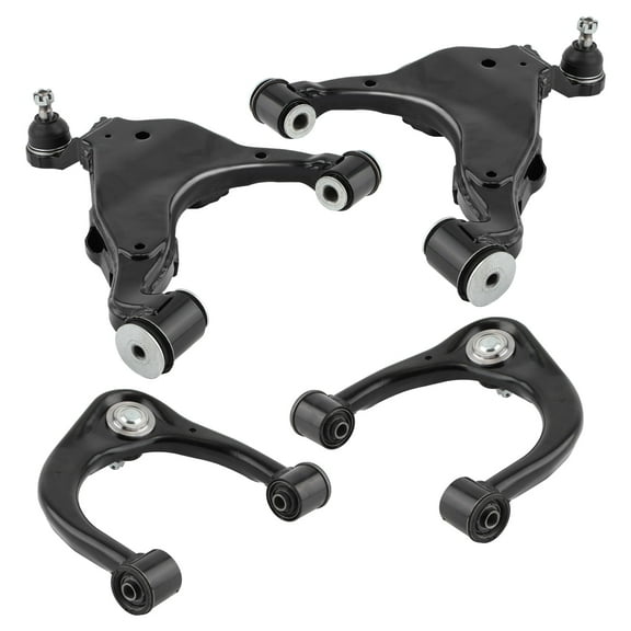 maXpeedingrods 4Pcs Front Lower Upper Control Arms Kit w/Ball Joints Assembly for Toyota Tacoma Base/Pre Runner/TRD Pro 2005-2015