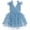 Dusty Blue, variant on IBTOM CASTLE Toddler Girls Butterfly Birthday Dress Rainbow Tulle Formal Wedding Party Ruffle Tutu Dresses for Photo Shoot 12-18 Months Dusty Pink
