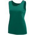 thumbnail image 1 of Camiseta sin mangas de entrenamiento para mujer VERDE OSCURO XS Ropa deportiva Augusta 1705, 1 of 1