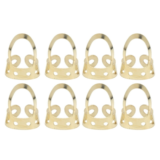 Banjo Finger Picks, Easy To Carry Practical Adjustable Guitar Finger Picks For Music Club For Outdoor Performance Gold