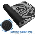 thumbnail image 6 of Gray Waves&nbsp;pad Mousewaterproofnon Slip&nbsp;Line Series for Office Home Work Gaminggaming Mouse PadRubber Base Mousepad with Stitched Edges 31.5x11.8inches, 6 of 7
