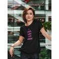 thumbnail image 2 of "I Feel Like The Bride" Wedding Funny Quote Women Black T-Shirt, Female Small, 2 of 4