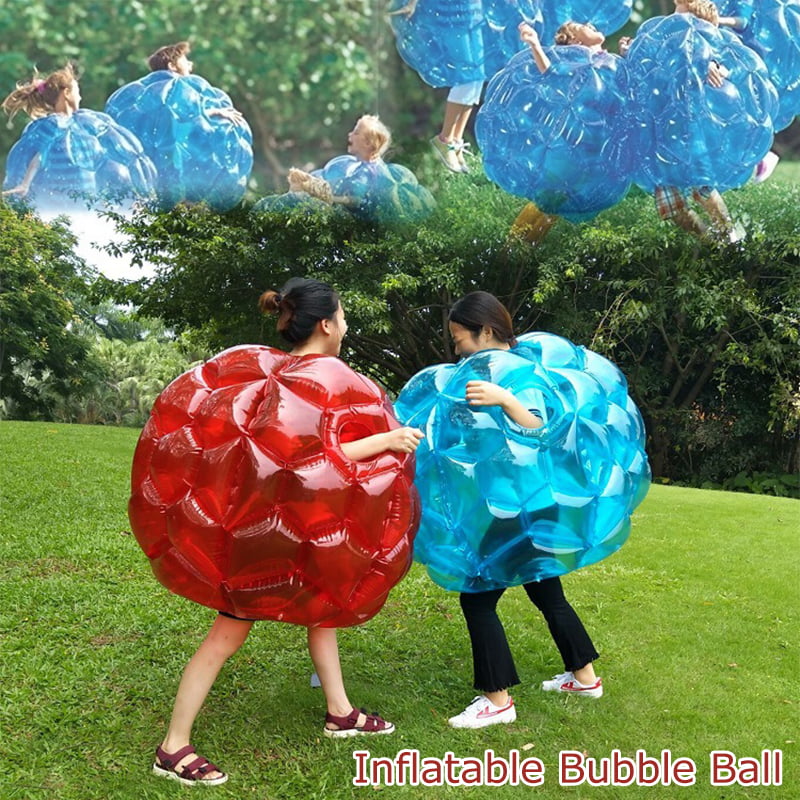 Kids Fun Play 2 Inflatable Body Bumper Balls