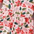 thumbnail image 6 of ZRBYWB Dress For Girls Toddler Girls Long Sleeve Christmas Print Fall Princess Dress Dance Party Dresses Kids Clothes Dress For Kids, 6 of 8