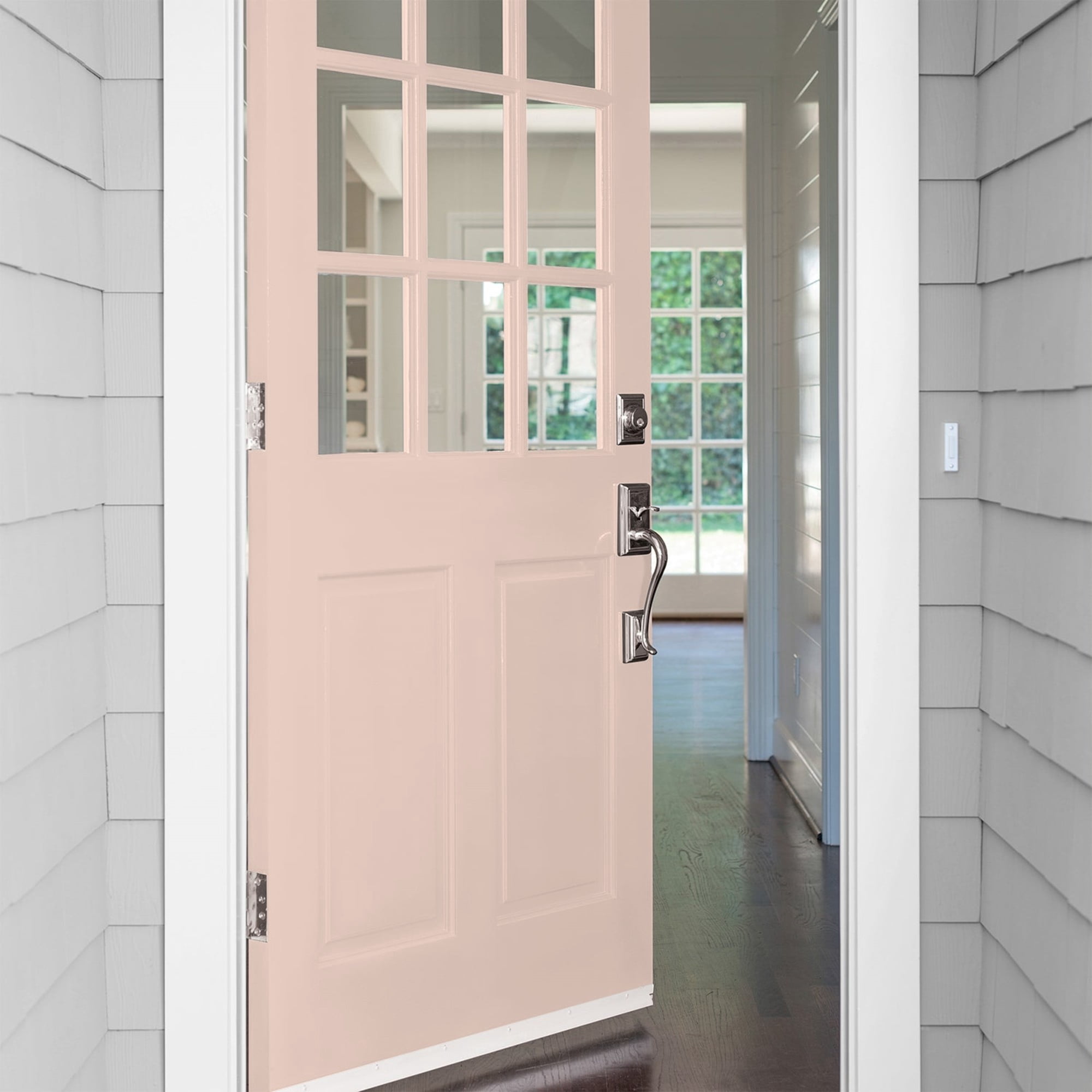 Glidden Fundamentals Sultan Sand / Orange, Satin Exterior Paint, 1 Quart