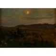 thumbnail image 3 of Jan Stanislawski 18x14 Black Modern Framed Museum Art Print Titled - Moonrise (1906), 3 of 5