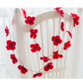 thumbnail image 2 of Guirnalda de Flor artificial Soledad 2m Decoración de La Boda Roja, 2 of 10
