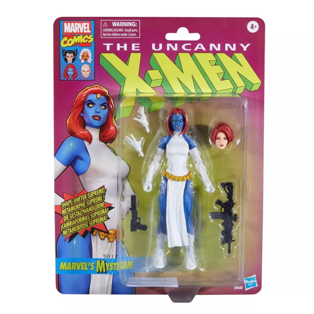 Marvel Legends Retro 6 Inch Action Figure X-Men - Mystique Exclusive