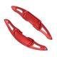 thumbnail image 3 of 2 tapas de extensión para palanca de cambios de volante de coche, color rojo, de repuesto para Mazda 3 2014-arriba, 3 of 14