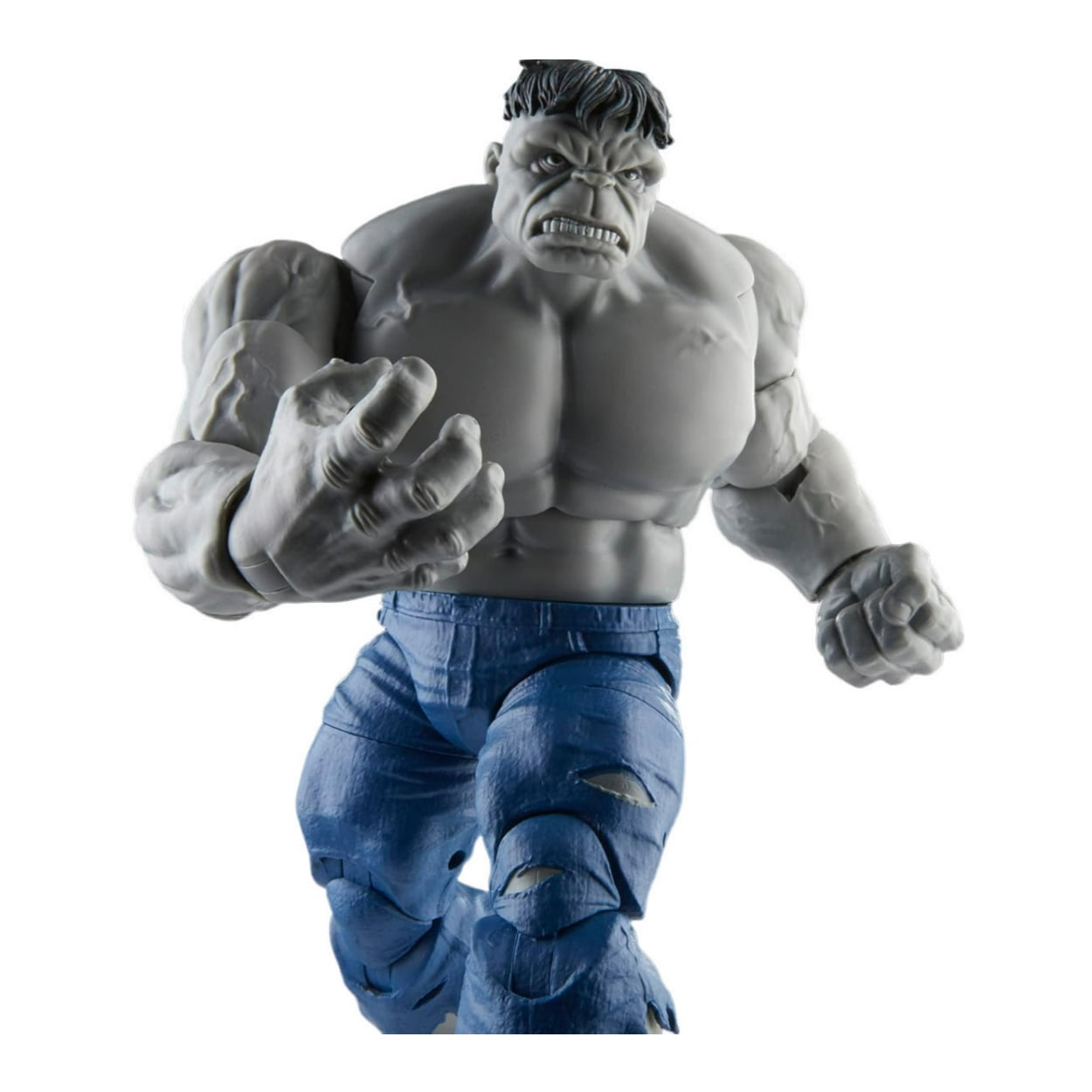 Hasbro Marvel Legends Series Gray Hulk and Dr. Bruce Banner, 6 Inch Action  Figures