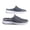 Grey, variant on Men's Mesh S𝗅ip On Mules Breathable Casual Backless Shoes with Soft Cushioning Lightweight Comfort Sandals Summer Walking Slippers for Daliy Work