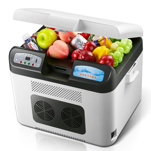 Camping Fridge Car Fridge Freezer Electric Car Cooler, Car Refrigerator, Portable Refrigerator Freezer 12V 24V For Cars Trucks Camping Travel Mini Fridge