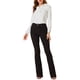 thumbnail image 2 of Blusa de manga larga con cuello rizado INSPIRE CHIC para mujeres, Día de San Valentín, 2XL, blanca con puntos negros, 2 of 6