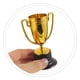 thumbnail image 2 of 6 mini copas de trofeo para niños, pequeñas copas de plástico doradas para competiciones deportivas, recuerdos de fiesta, premios escolares, premios para el aula, 2 of 7