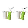 thumbnail image 3 of Injueey Fruit Slicer Kitchen Supplies High Efficiency Vegetable Tool Utensils Splitter Slicing Multipurpose Metal Shredder Cucumber Home 10.4*10.7*5.2 cm 2Conjunto, 3 of 6