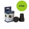 McKesson Replacement Cane Tip Black Rubber, 3/4 in Diameter, 1 Count