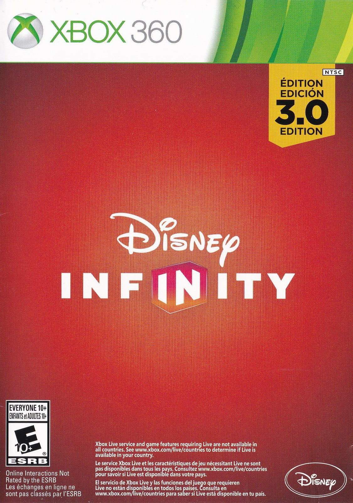 vacature Dierentuin s nachts haag Disney Infinity 3.0 (Xbox 360) GAME ONLY - Pre-Owned - Walmart.com