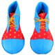 thumbnail image 1 of FELTECHELECTR 1 par de zapatos de payaso para fiesta de Halloween, accesorios de payaso, zapatos de disfraz de payaso para cosplay, 1 of 7