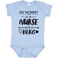 thumbnail image 3 of Inktastic My Mommy is a Nurse and a Hero Boys or Girls Baby Bodysuit, 3 of 5