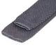 thumbnail image 5 of Corbata de punto de lujo para hombre, de punto liso, fina, longitud 146 cm Gris oscuro, 5 of 9