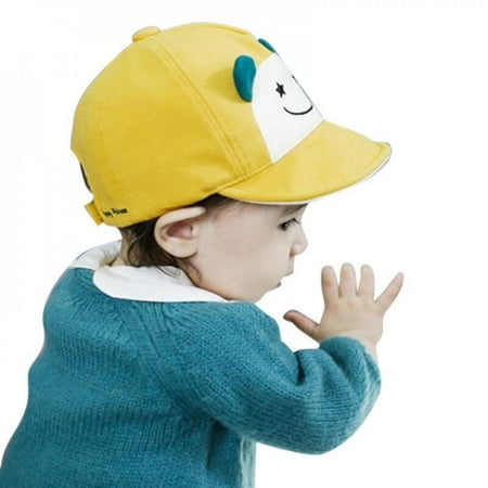 

Clearance!!Baby Baseball Cap Kids Sun Hat Bear Cute Cartoon Breathable Caps Spring Summer