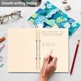 thumbnail image 4 of FORMRS 1-Subject Spiral Notebook 8" x 5" College Ruled 60 Refillable Sheet A5 Hard Cover, Vibrant Cat Pattern, 4 of 7