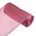 thumbnail image 1 of Unique Bargains PP Burlap Mesh 10' x 10 Yards Decorative Wrapping Ribbon, Burgundy 1 Roll, 1 of 5