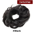thumbnail image 2 of SEGO Messy Human Hair Bun Extensions Straight/Curly Hair Bun Hairpiece for Updo Style Chignon for Women Donut Ponytail, 2 of 8
